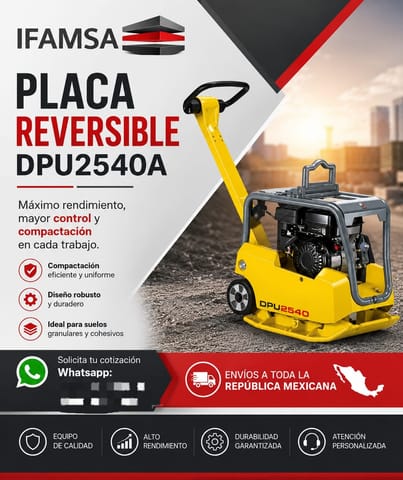 PLACA REVERSIBLE DPU2540A en Ecatepec de Morelos (Municipio)