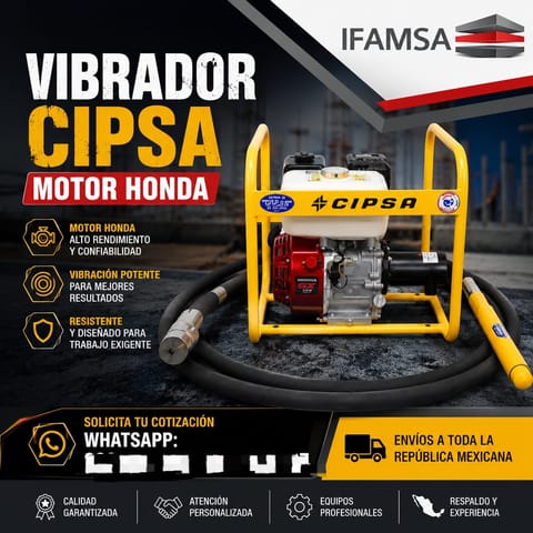 VIBRADOR CIPSA MOTOR HONDA en Mx en Ecatepec de Morelos (Municipio)