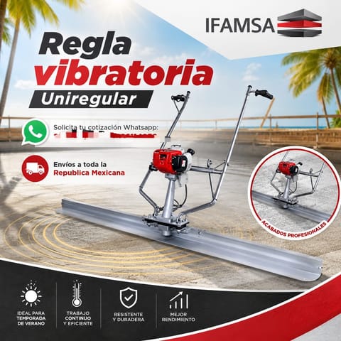 REGLA VIBRATORIA UNIREGLA JOPER en Ecatepec de Morelos (Municipio)