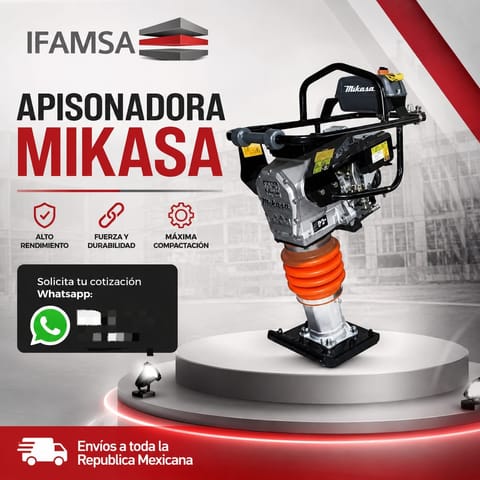 Apisonadora MIKAZA MT77HFR en Ecatepec de Morelos (Municipio)