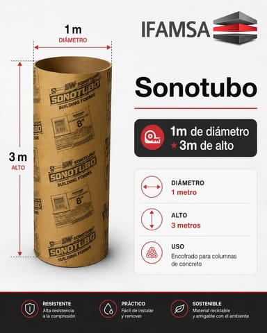 VENTA DE SONOTUBOS PARA CONSTRUCCIÓN