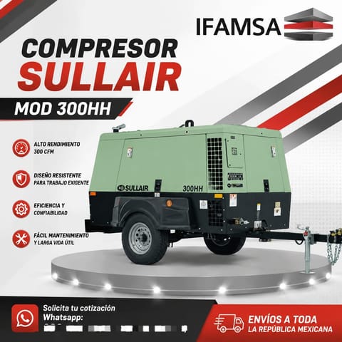 COMPRESOR SULLIAR MOD. 300HH