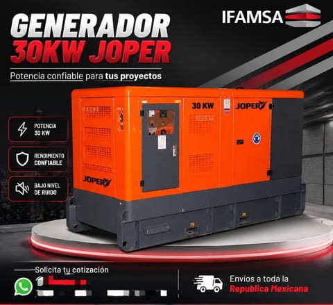 GENERADOR 30KW JOPER
