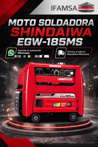 MOTO SOLDADORA SHINDAIWA EGW-185MS
