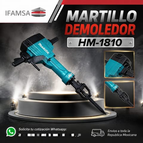 MARTILLO DEMOLEDOR MAKITA HM-1810