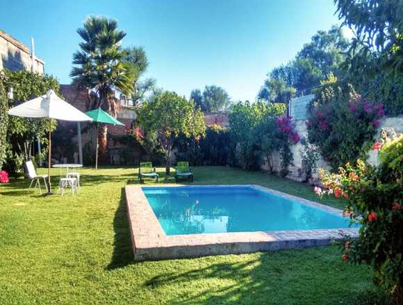 Casa con alberca fin de semana en Tequisquiapan.
