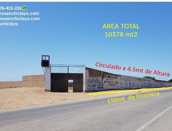 Terreno Carretera a Monsefu, Pasando La Estancia
