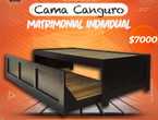 Cama canguro matrimonial individual en Monterrey