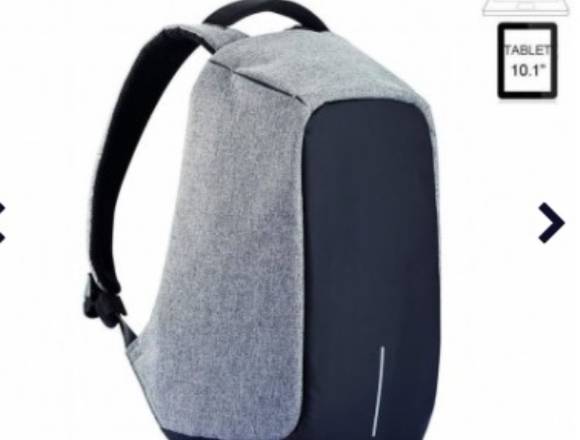 Mochila Antirrobo Impermeable USB