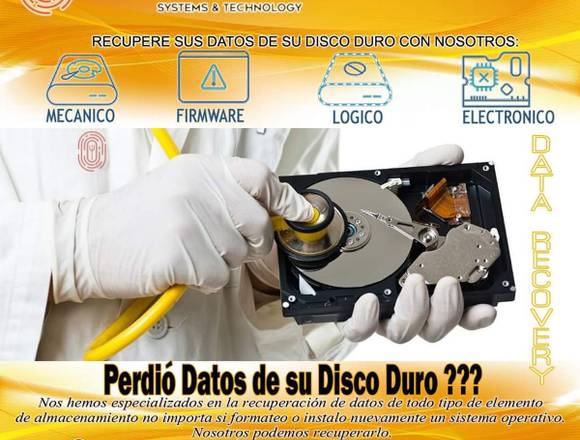 SYSTEC recuperacion de datos en La Paz (Localidad)