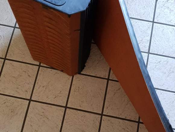 taco de caucho vibrador pinza vibrante y faldones