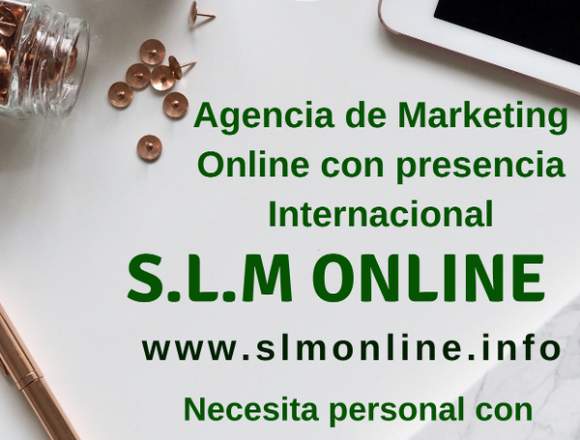 Marketing Online necesita persona con conocimiento en Miranda (Municipio)