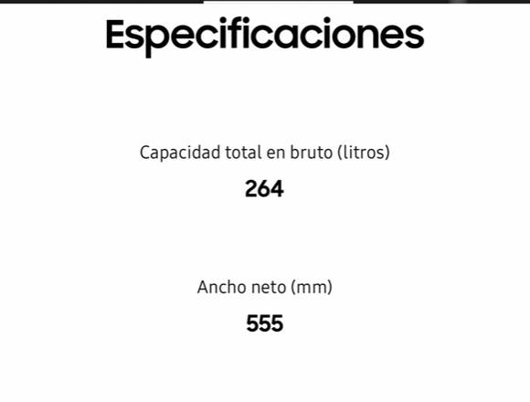 Venta de nevera Samsung inverter en Panamá (Distrito)