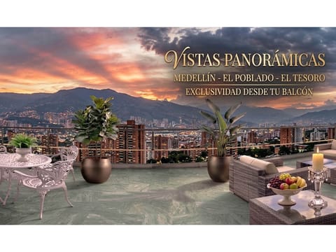 venta apartamento Medellín poblado superior luxury vista panorámica en Medellín (Municipio)