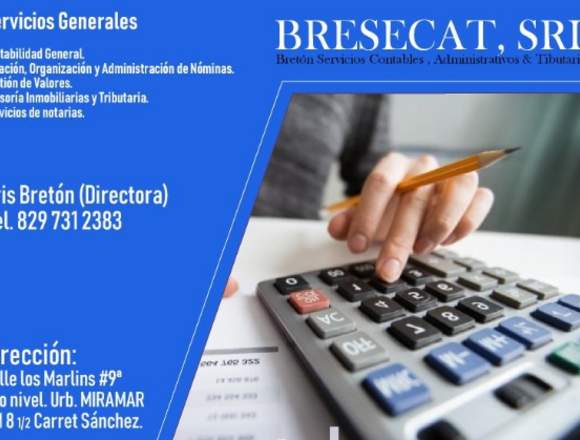 BRESECAT , SRL Servicios Contables en Santo Domingo de Guzmán (Municipio)