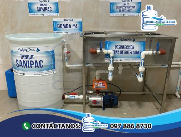 MÁQUINA DE DESINFECCIÓN INTERNA DE BIDONES en Esmeraldas (Cantón)