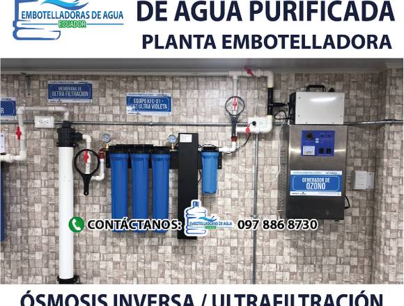 PLANTAS ENVASADORAS DE AGUA. en Cuenca (Cantón)