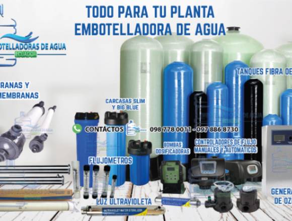 TODO PARA SU PLANTA EMBOTELLADORA