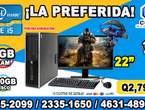 COMPUTADORAS HP CORE2DUO, 08GB RAM, 500 DISCO DURO en Ciudad de Guatemala (Municipio)