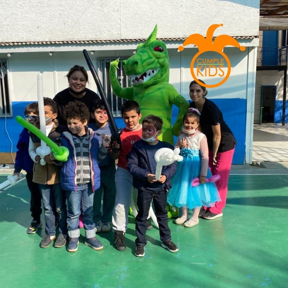 Disfraz de dinosaurio para eventos y fiestas en Las Condes (Comuna)