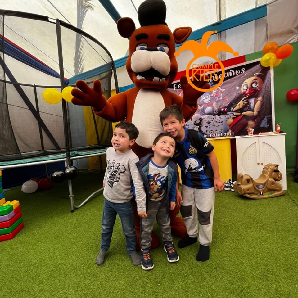 Oso Freddy para cumpleaños en Santiago en Las Condes (Comuna)