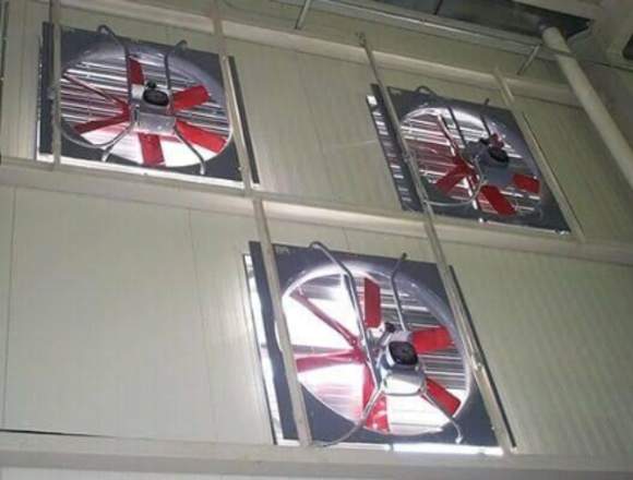 Extractor axial 36IN, Transmisión poleas y bandas en Hidalgo (Municipio)