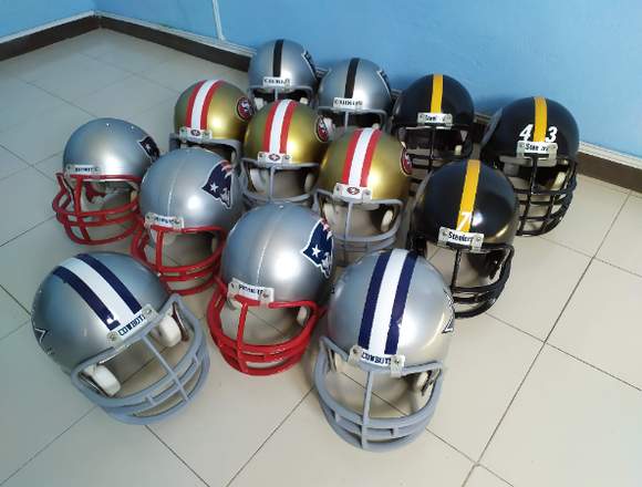 Cascos NFL tamaño original diferentes equipos en Cuautitlán (Municipio)