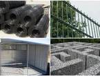 Máquina para fabricar mallas de refuerzo, vallas