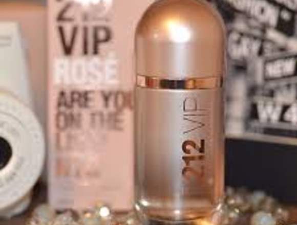 PERFUMES CAROLINA HERRERA 212 VIP ROSÉ MUJER 80 ML en Libertador (Municipio)