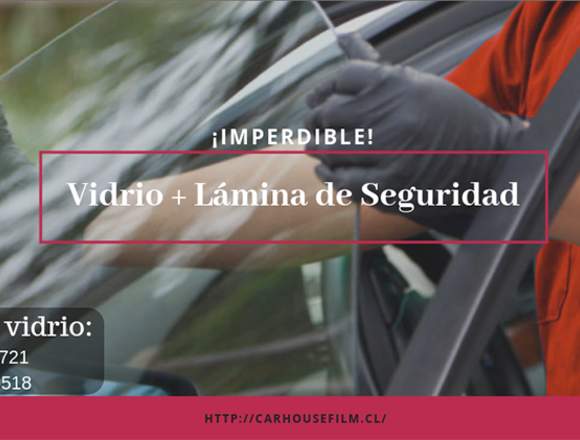Reposicion de vidrio en Santiago (Comuna)