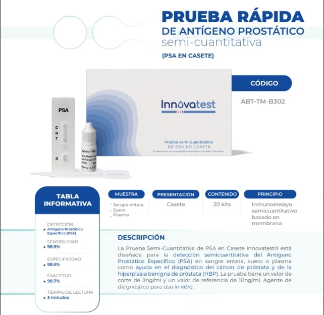 PREUBA DE ANTIGENO PROSTATICO (PSA)