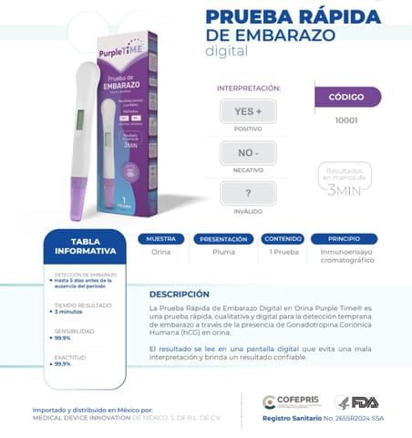 PRUEBA DE EMBARAZO DIGITAL en Chihuahua (Municipio)