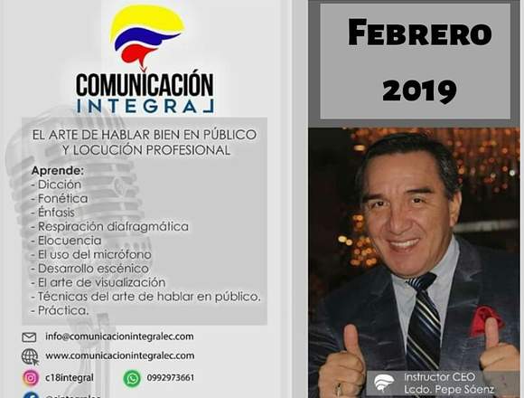 El Arte de Hablar bien en Público y Locución en Empalme (Cantón)