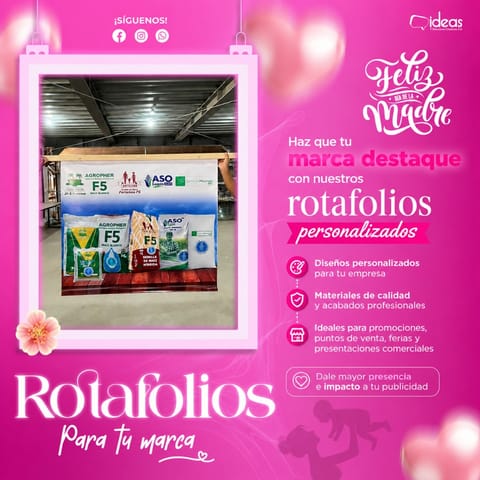 ROTAFOLIO PERSONALIZADO DE LONA en Ciudad de Guatemala (Municipio)