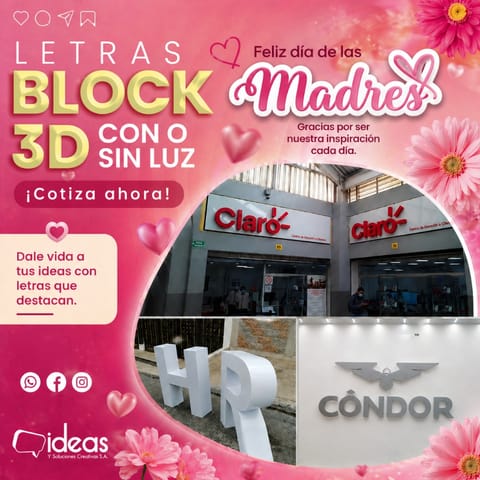 letras block sin luz y con luz en Ciudad de Guatemala (Municipio)