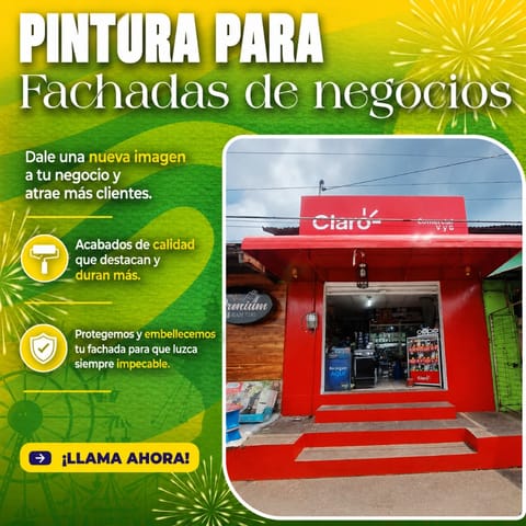 Renovación de Fachadas para Negocios en Ciudad de Guatemala (Municipio)