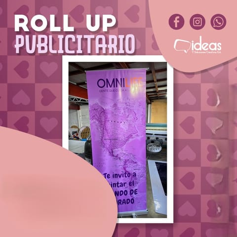 ROLL UP PERSONALIZADOS en Ciudad de Guatemala (Municipio)