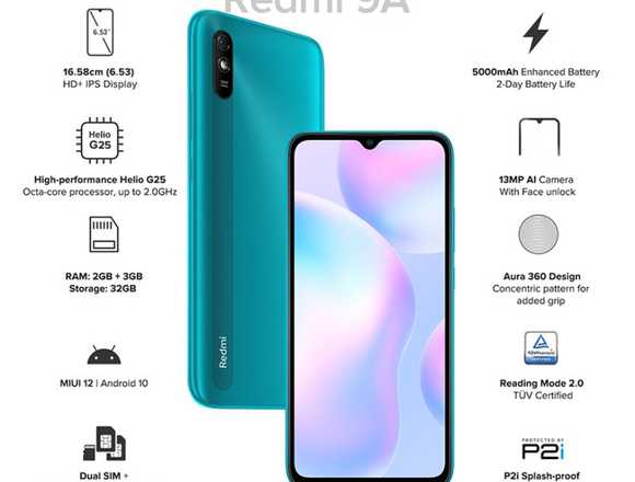 Vendo Xeaomi Redmi A9 nuevo de paquete en Montevideo (Localidad)