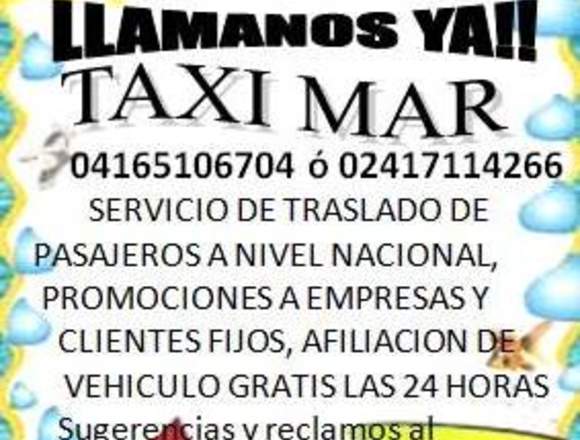 LINEA DE TAXI, SERVICIO A NIVEL NACIONAL en Valencia (Municipio)