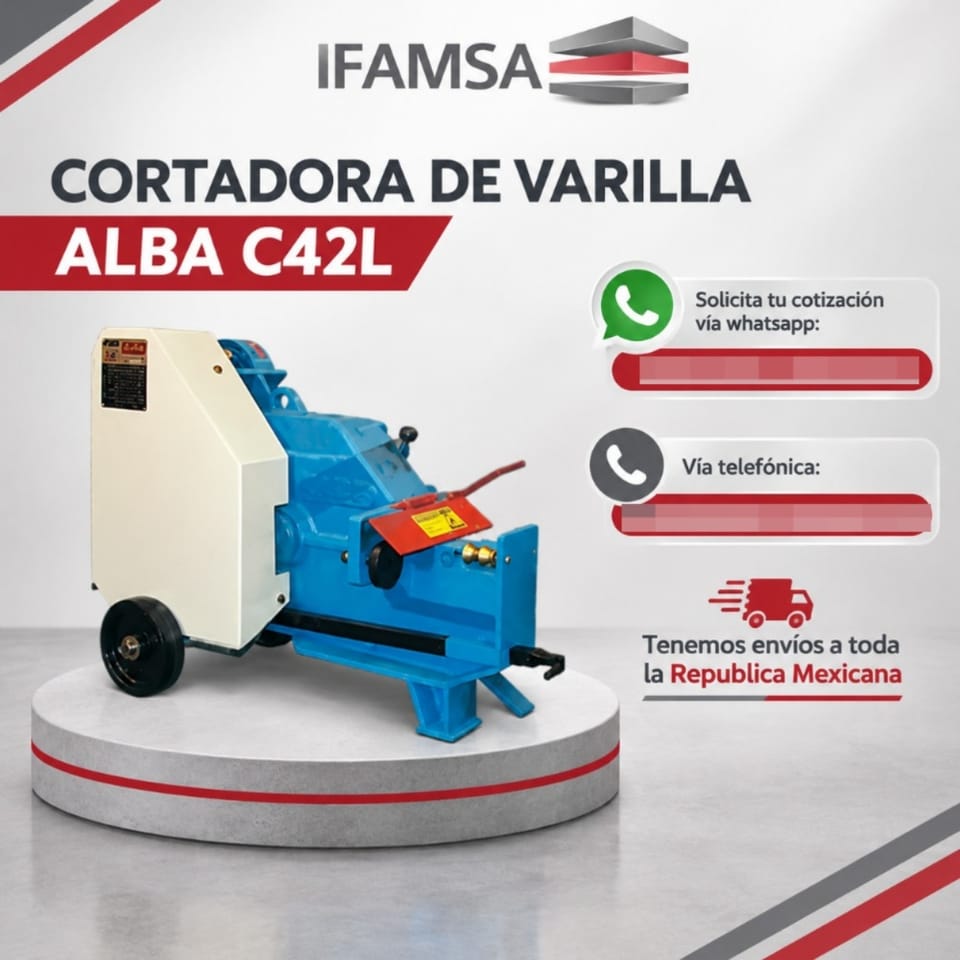 CORTADORA DE VARILLA ALBA C42L