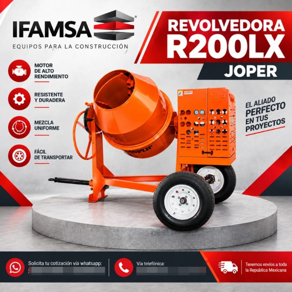 REVOLVEDORA R200LX JOPER en Puebla (Municipio)