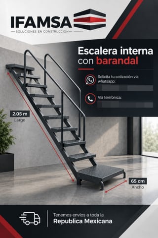 RENTA DE ESCALERAS INTERNAS PARA ANDAMIOS - en Puebla (Municipio)