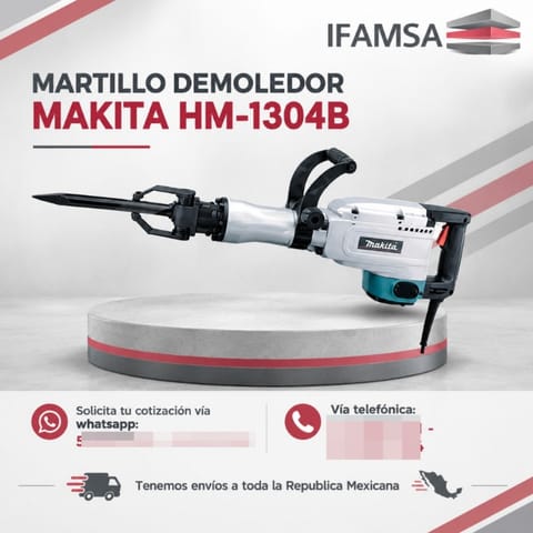 MARTILLO DEMOLEDOR MAKITA HM-1304B