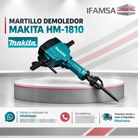 MARTILLO DEMOLEDOR MAKITA HM-1810