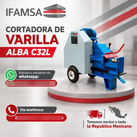 CORTADORA DE VARILLA ALBA C32L