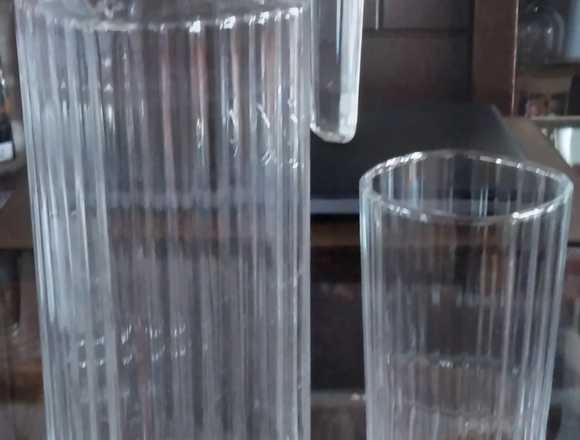 Juego de Jarra y seis vasos en Bello (Municipio)