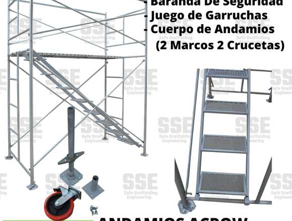 ANDAMIO ACROW GALVANIZADO en Lima (Lima 1) (Distrito)