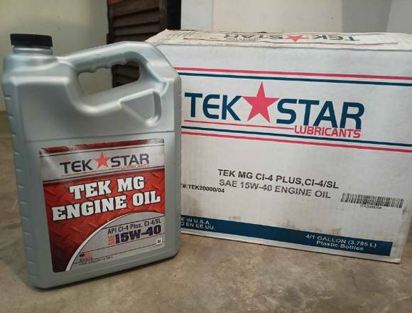 Aceite TEKSTAR SAE 15W-40 Semisintético en Maracaibo (Municipio)