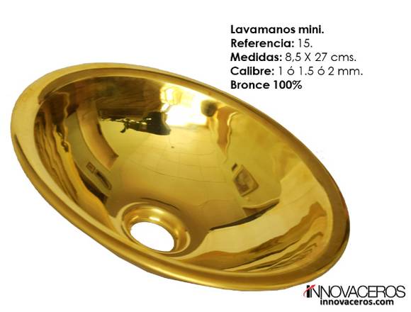 Lavamanos en Bronce en Bogotá, D.C. (Municipio)