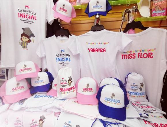 POLOS PERSONALIZADOS GRADUADOS 2021 en Carmen de la Legua Reynoso (Callao 3) (Distrito)